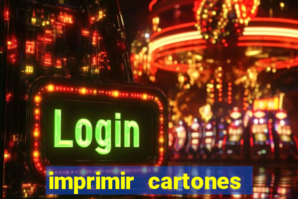 imprimir cartones de bingo